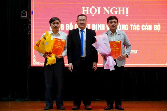 Tiên Phước bổ nhiệm nhân sự các cơ quan chuyên môn thuộc UBND huyện sau sắp xếp