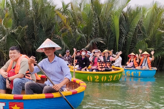 Hội An phê duyệt 17 tuyến tham quan tại Rừng dừa Bảy Mẫu xã Cẩm Thanh