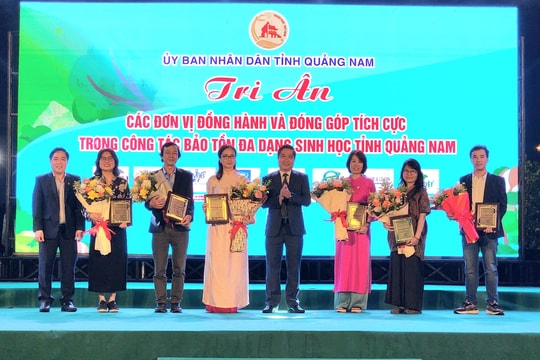 Bế mạc Năm phục hồi đa dạng sinh học quốc gia - Quảng Nam 2024