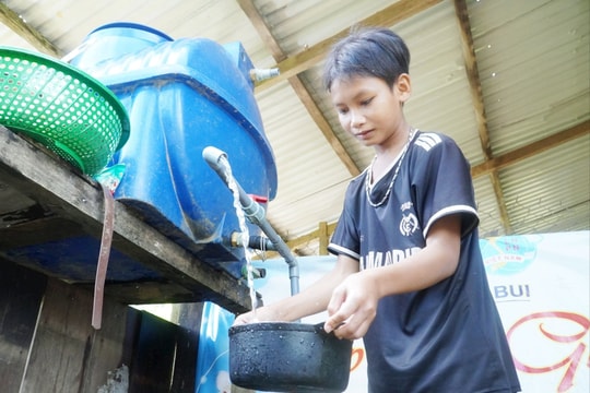 Nhiều khu vực ở Quảng Nam thường xuyên thiếu nước sạch sinh hoạt