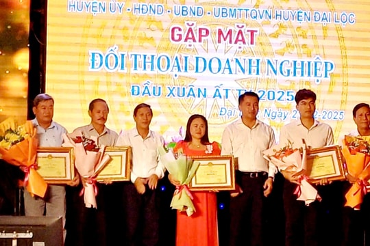 Đại Lộc gặp mặt doanh nghiệp đầu xuân 2025