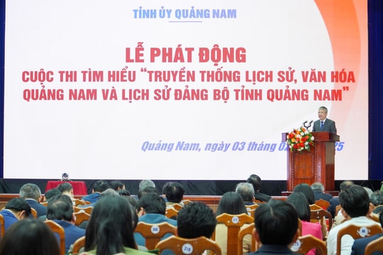 Hơn 67.000 tài khoản tham gia kỳ 2 cuộc thi tìm hiểu truyền thống lịch sử, văn hóa Quảng Nam