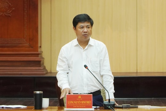 Bí thư Tỉnh ủy Lương Nguyễn Minh Triết: Ban Quản lý các Khu kinh tế và Khu công nghiệp tỉnh phải mạnh dạn hơn, quyết liệt hơn trong công việc