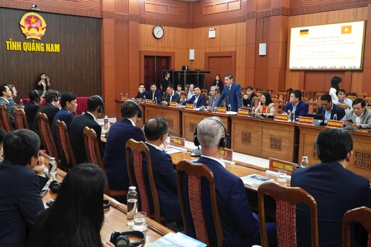 Doanh nghiệp Đức quan tâm đầu tư tại Quảng Nam