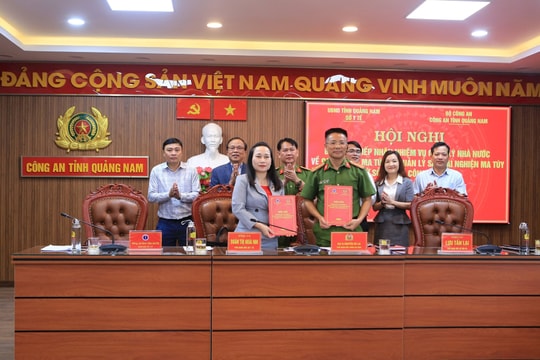 Công an Quảng Nam tiếp nhận nhiệm vụ quản lý nhà nước về cai nghiện ma túy