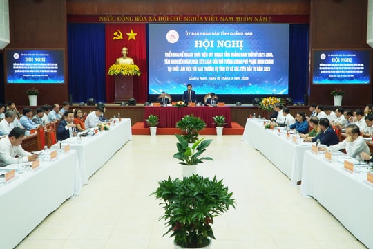 Quảng Nam triển khai kế hoạch thực hiện Quy hoạch tỉnh và kết luận của Thủ tướng Chính phủ