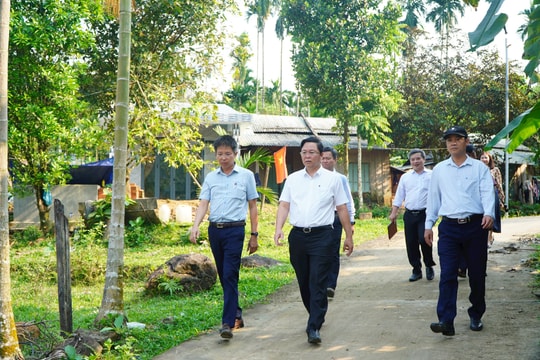 Xã An toàn khu Trà Tân dốc sức xóa nhà tạm