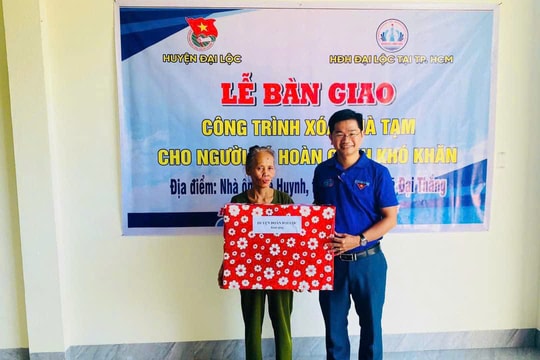 Tuổi trẻ Đại Lộc chung tay xóa nhà tạm