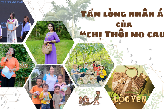 Tấm lòng nhân ái của “chị Thôi mo cau ”