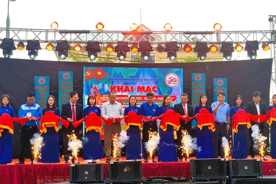 Tiên Phước khai mạc hội trại và trưng bày thành tựu 50 năm phát triển