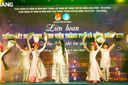 Sôi nổi liên hoan tiếng hát học sinh, sinh viên thành phố Đà Nẵng năm 2025