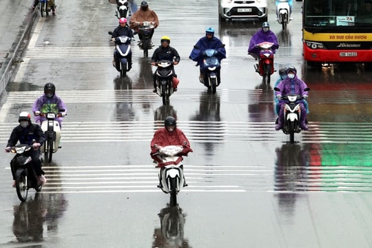 Thời tiết ngày 10-3: Bắc Bộ và Bắc Trung Bộ mưa phùn