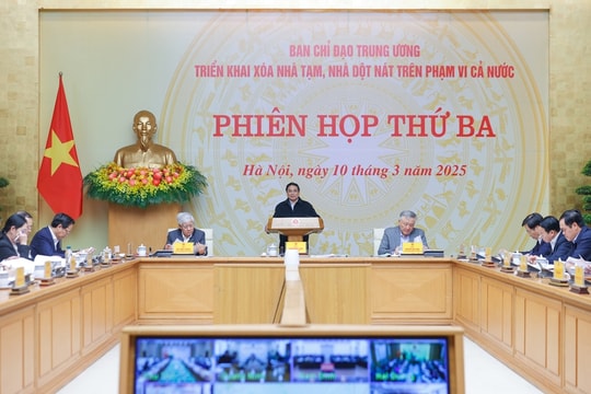Phấn đấu đến ngày 31/10/2025 cơ bản hoàn thành xóa nhà tạm, nhà dột nát trên phạm vi cả nước