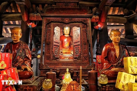 Công bố Bộ tượng Tam Tổ Trúc Lâm chùa Vĩnh Nghiêm là bảo vật Quốc gia