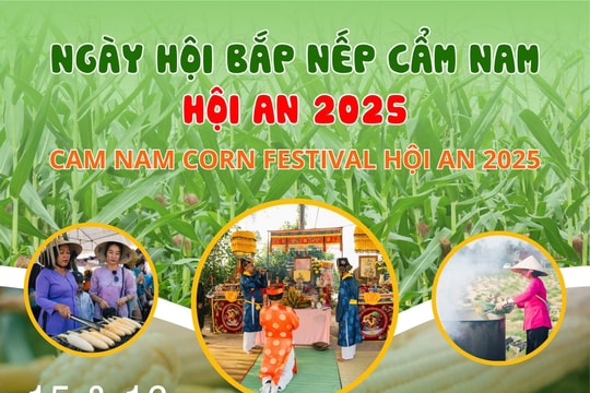 Ngày 15-16/3 diễn ra Ngày hội bắp nếp Cẩm Nam