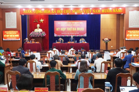 Bế mạc Kỳ họp thứ 30 HĐND tỉnh Quảng Nam (khóa X): Thông qua 19 nghị quyết