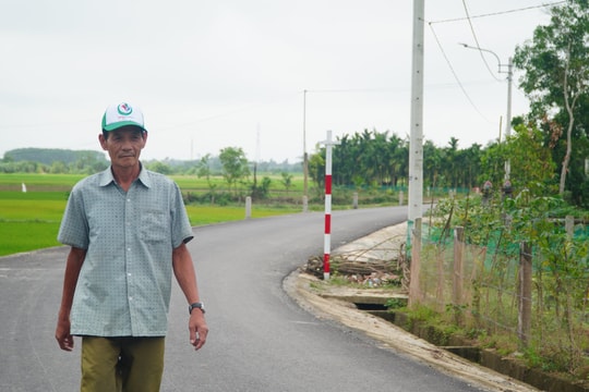 Nhân dân Tam Anh Bắc hiến đất làm đường