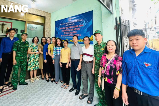 Bộ đội Biên phòng chung tay xóa nhà tạm trên khu vực biên giới biển thành phố