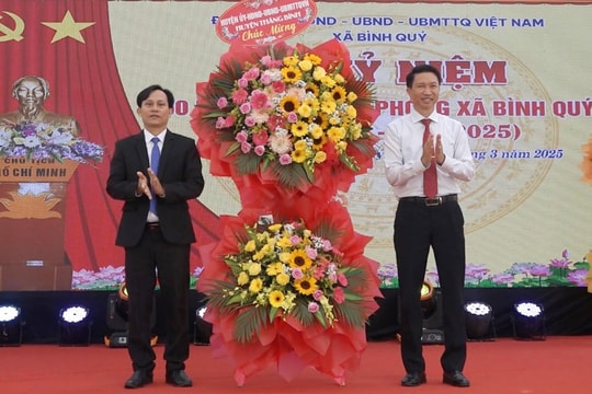 Xã Bình Quý (Thăng Bình) kỷ niệm 50 năm giải phóng quê hương