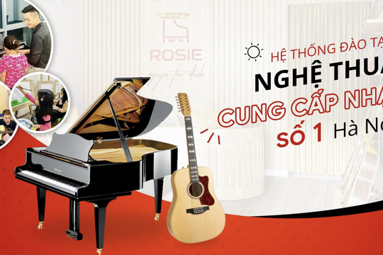 Rosie - Địa chỉ học guitar, piano, mỹ thuật và thanh nhạc uy tín tại Hà Nội