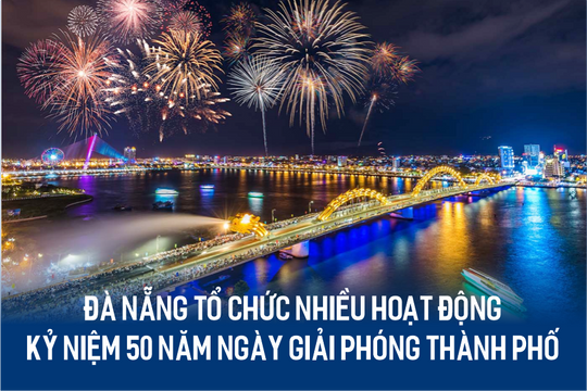 Đà Nẵng tổ chức nhiều hoạt động kỷ niệm 50 năm Ngày giải phóng thành phố