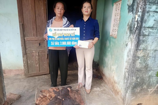 Thăng Bình “phân vai” giúp đỡ hộ nghèo