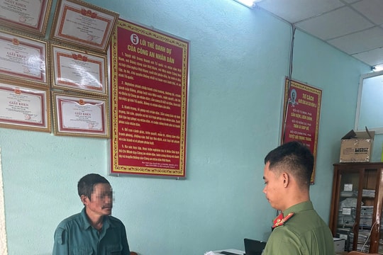 Bắt giam đối tượng tàng trữ súng quân dụng trái phép