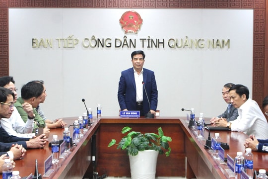 Quảng Nam nâng cao hiệu quả công tác tiếp công dân, giải quyết khiếu nại, tố cáo