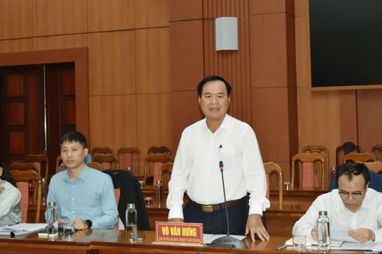 Đoàn công tác của Bộ Nông nghiệp và Môi trường làm việc tại Quảng Nam: Kiến nghị nhiều vấn đề về liên kết sản xuất nông nghiệp và giảm nghèo bền vững