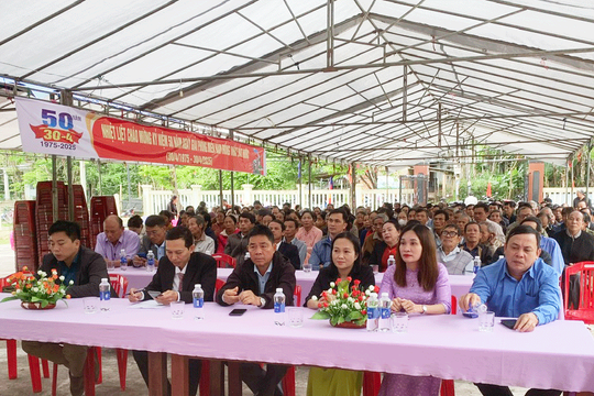 Vùng đất cách mạng Bình Xá mừng 50 năm giải phóng quê hương