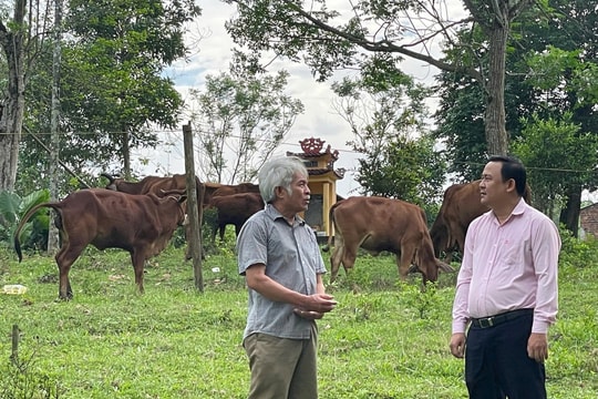 Vốn chính sách đồng hành giảm nghèo ở Hiệp Đức