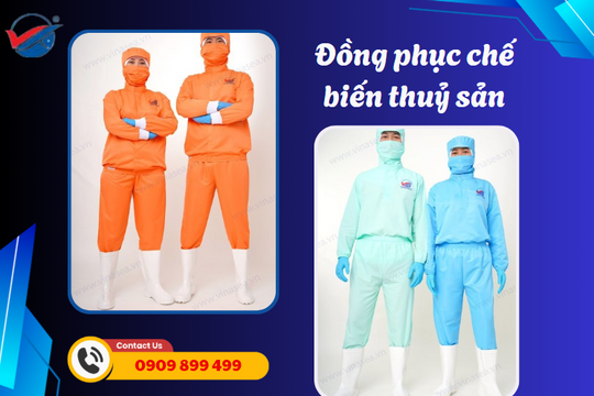 Đồng phục bảo hộ lao động dùng cho thủy hải sản