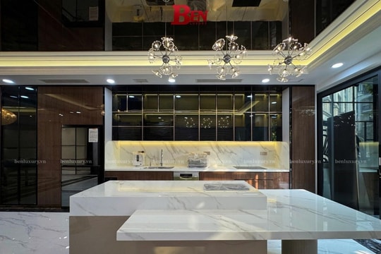 Tủ bếp Benluxury - Khi thiết kế 3D làm thay đổi cách nhìn không gian bếp