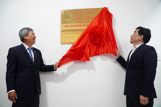 Gắn biển công trình chào mừng kỷ niệm 50 năm Giải phóng Quảng Nam