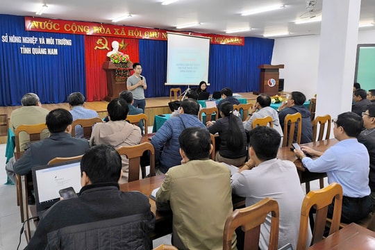 Sở Nông nghiệp và Môi trường tập huấn sử dụng trí tuệ nhân tạo