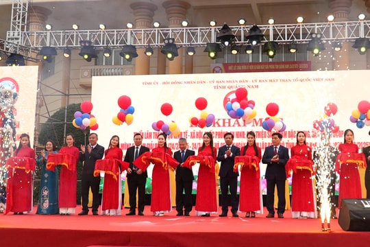 Quảng Nam khai mạc Triển lãm, trưng bày thành tựu kinh tế - xã hội chào mừng 50 năm giải phóng