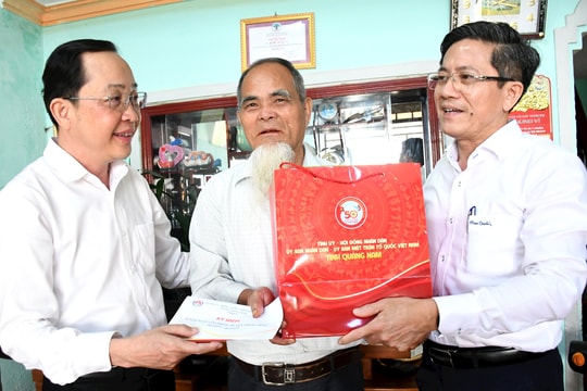 Nghĩa tình với người có công, Thăng Bình thiết thực tri ân