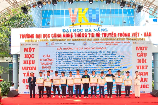 Học sinh Quảng Nam đoạt 4 huy chương vàng tại kỳ thi Olympic Tin học miền Trung - Tây Nguyên