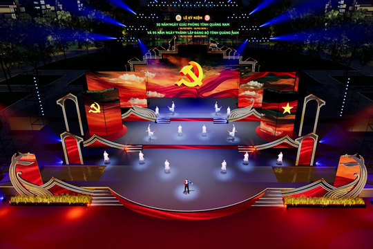 Lúc 20h tối nay, trực tiếp Lễ kỷ niệm 50 năm giải phóng Quảng Nam và 95 năm thành lập Đảng bộ tỉnh Quảng Nam trên Fanpage Báo Quảng Nam