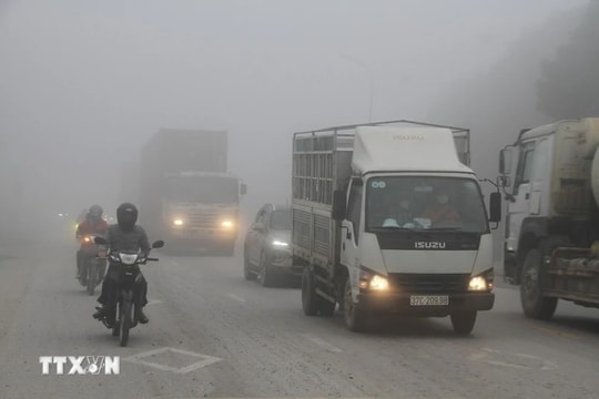 Thời tiết ngày 24-3: Bắc Bộ và Bắc Trung Bộ có sương mù, trời rét về đêm