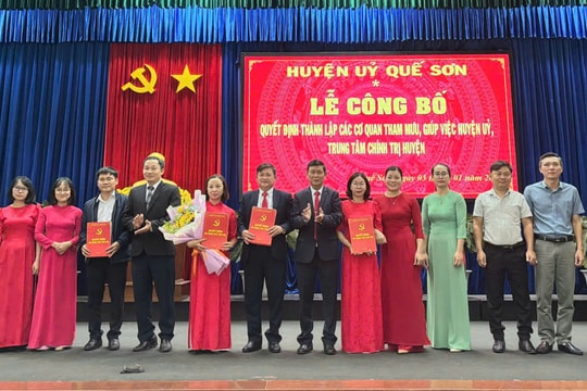 Vượt khó đồng lòng xây dựng quê hương Quế Sơn