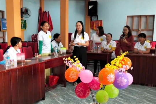 "Mái nhà chung" của phụ nữ khuyết tật huyện Thăng Bình