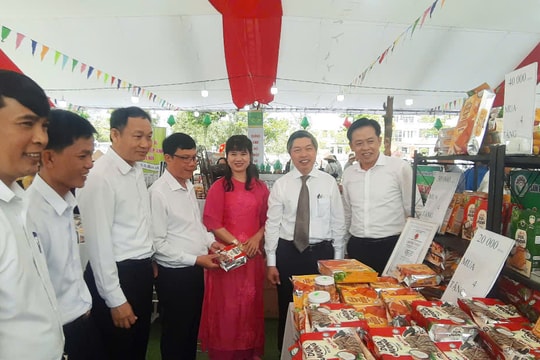 Hơn 60 gian hàng trưng bày, giới thiệu sản phẩm OCOP, công nghiệp nông thôn tiêu biểu, đặc trưng tại Quế Sơn