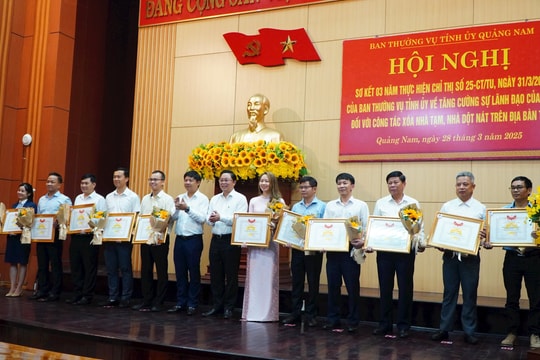 Xóa nhà tạm vào chặng nước rút, Quảng Nam phát huy tinh thần "5 rõ"