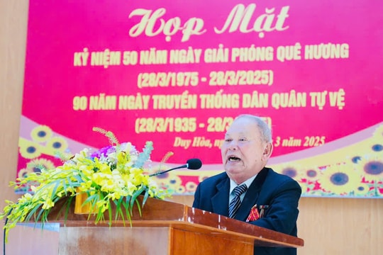 Xã Duy Hòa tổ chức kỷ niệm 50 năm Giải phóng quê hương