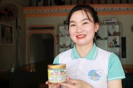 Khởi nghiệp với bột rau má đậu đỏ, thức uống vị quê Tiên Phước