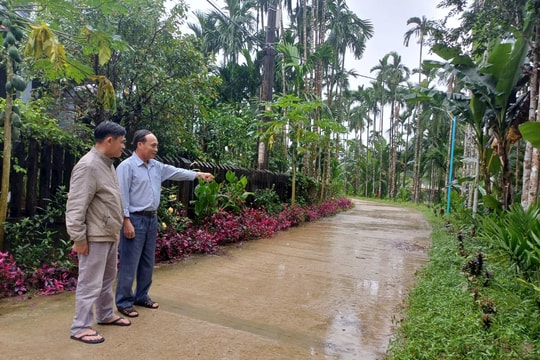 Lan tỏa phong trào hiến đất xây dựng nông thôn mới ở Tiên Lãnh