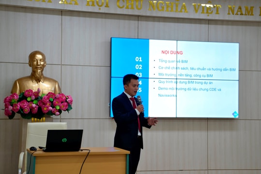 Quảng Nam bồi dưỡng kiến thức về BIM trong quản lý dự án xây dựng
