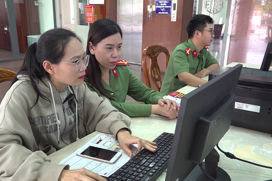 Công an Quảng Nam tạo thuận lợi trong cấp phiếu lý lịch tư pháp