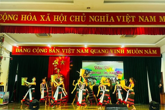 Bắc Trà My tổ chức hội thi văn hóa - thể thao dành cho học sinh dân tộc thiểu số